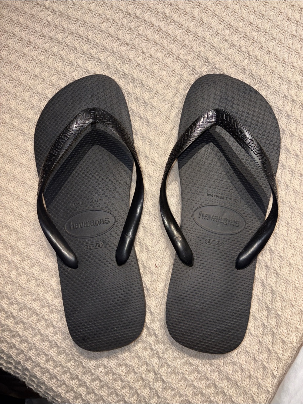 Havaianas Black Classic Flip Flops